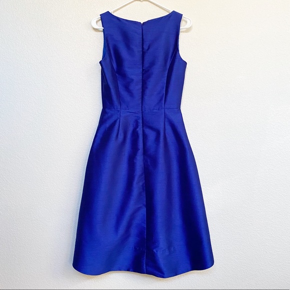 Alfred Sung Royal Blue High-Low Formal Dress - Picture 14 of 15
